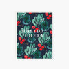 holiday cheer bright watercolors holiday card