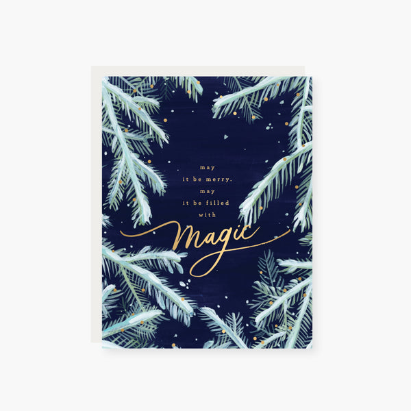 Embrace the Holiday Magic Greeting Card