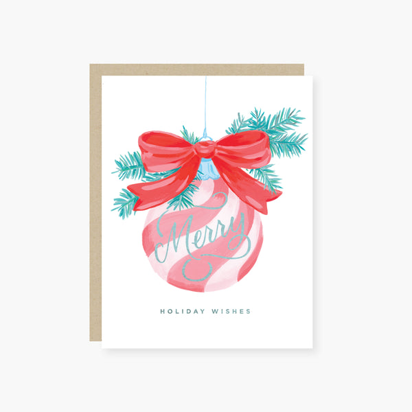 Merry Ornament Holiday Card