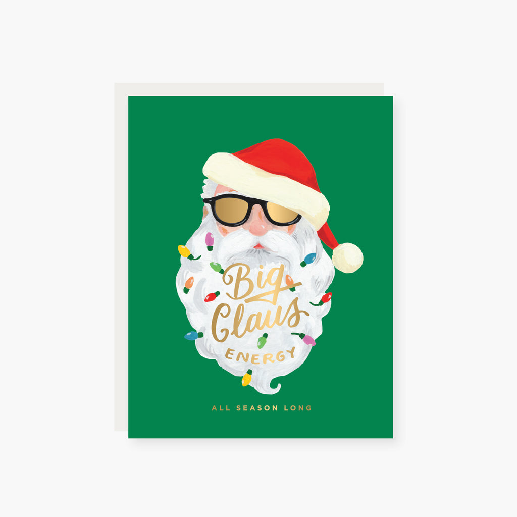 2021co x Holiday Junkie Big Claus Energy Holiday Card