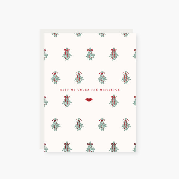 2021 Co. x Holiday Junkie Meet me Under the Mistletoe Holiday Card