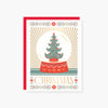 Merry Snow Globe Christmas Card