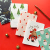 pine forest holiday pocket journal