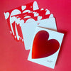 2021 Co. x Holiday Junkie big heart flat notecard set