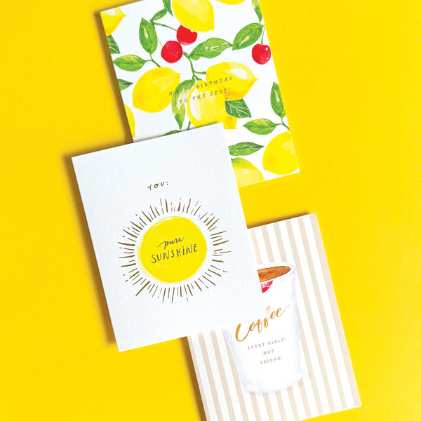 You: Pure Sunshine Friendship Card