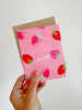 Strawberry Sweet Birthday Card