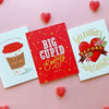 2021 Co. x Holiday Junkie big cupid energy foil valentine's day card