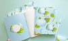 hydrangea blooms notebook