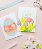 Spring Flowers Easter Card