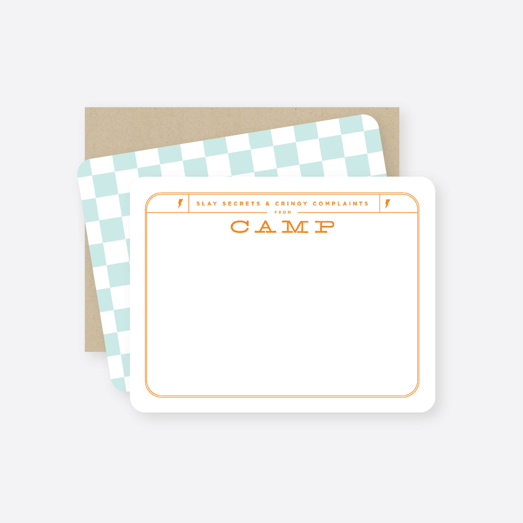 2021 Co. x Holiday Junkie Slay Secrets from Camp Flat Note Card Set