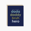 2021 Co. x Holiday Junkie stages of Fatherhood Father's Day Card