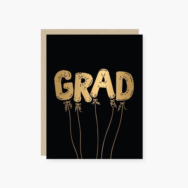 2021 Co. x Holiday Junkie Grad Balloon Graduation Card