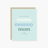2021 Co. x Holiday Junkie Stages of Motherhood Mother's Day Card