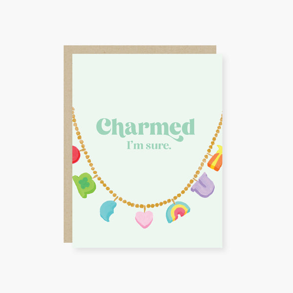 2021 Co. x Holiday Junkie Charmed I'm sure St. Patrick's Day Card