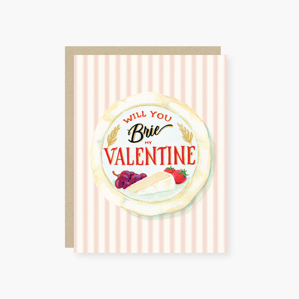 2021 Co. x Holiday Junkie Will you Brie my Valentine Card