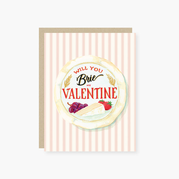 2021 Co. x Holiday Junkie Will you Brie my Valentine Card