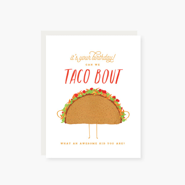 taco birthday card