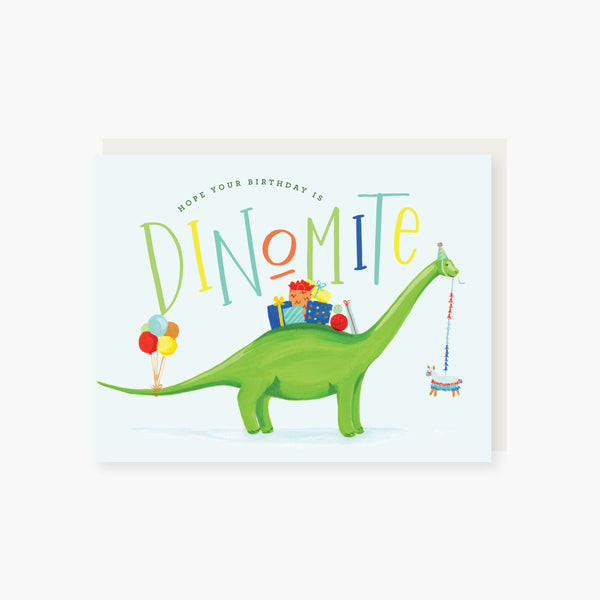 dino-mite birthday card
