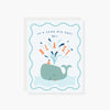 Have a Blast Little Whale Birthday Card