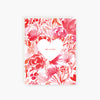 pink floral love you card