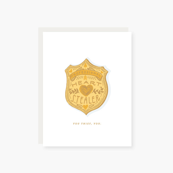 Professional Heart Stealer Love Card