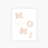 Biggest Cheerleader Mother's Day Card