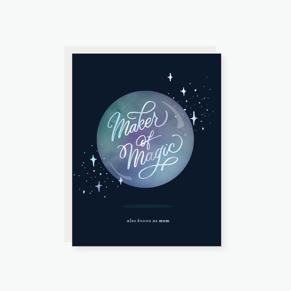 2021 Co. x Holiday Junkie Maker of Magic Mother's Day card
