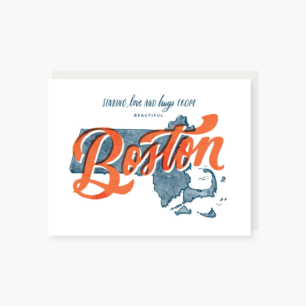 love and hugs from boston