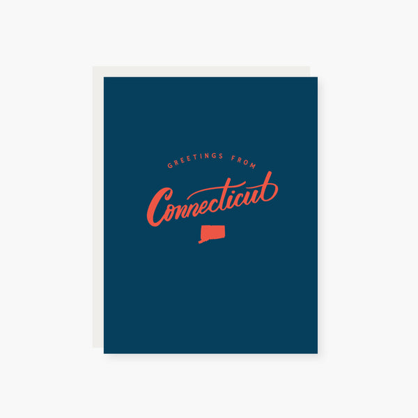 Connecticut Icons Greeting Card