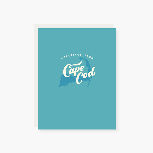 Cape Cod Icons Greeting Card