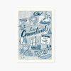 Connecticut Icons Postcard