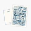 Connecticut Icons Postcard