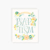Faith in Bloom Baptism Card