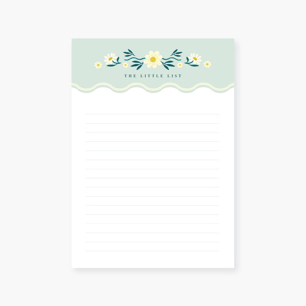 Little List Daisy Notepad