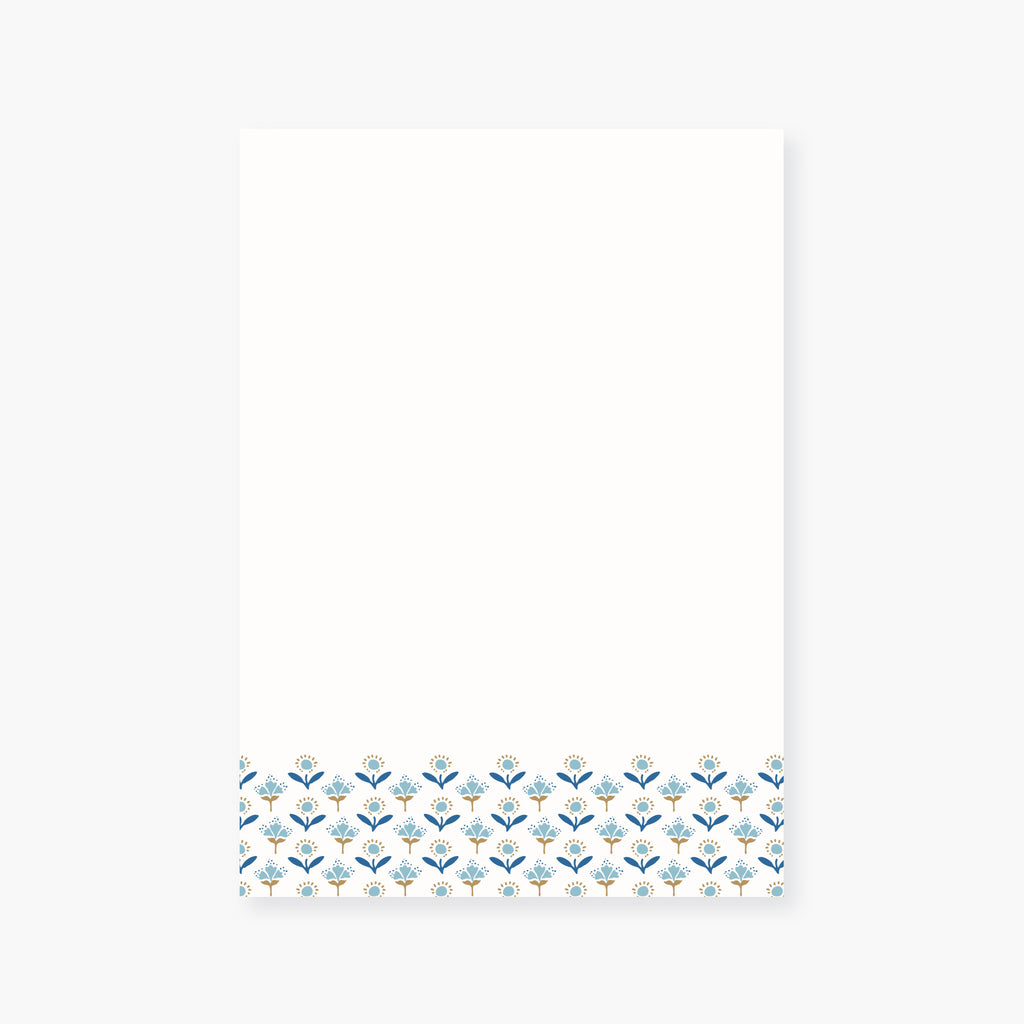 Brocade Floral Notepad