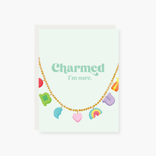 2021 Co. x Holiday Junkie Charmed I'm sure St. Patrick's Day Card