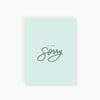 so very sorry empathy, apology card
