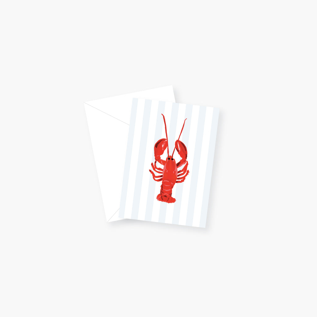 Lobster Enclosure Card