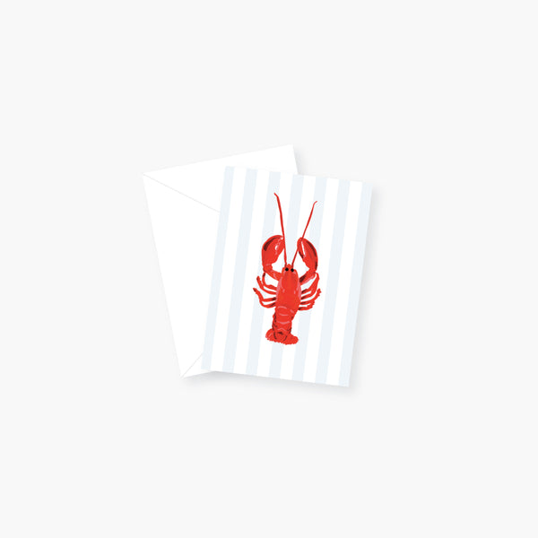 Lobster Enclosure Card