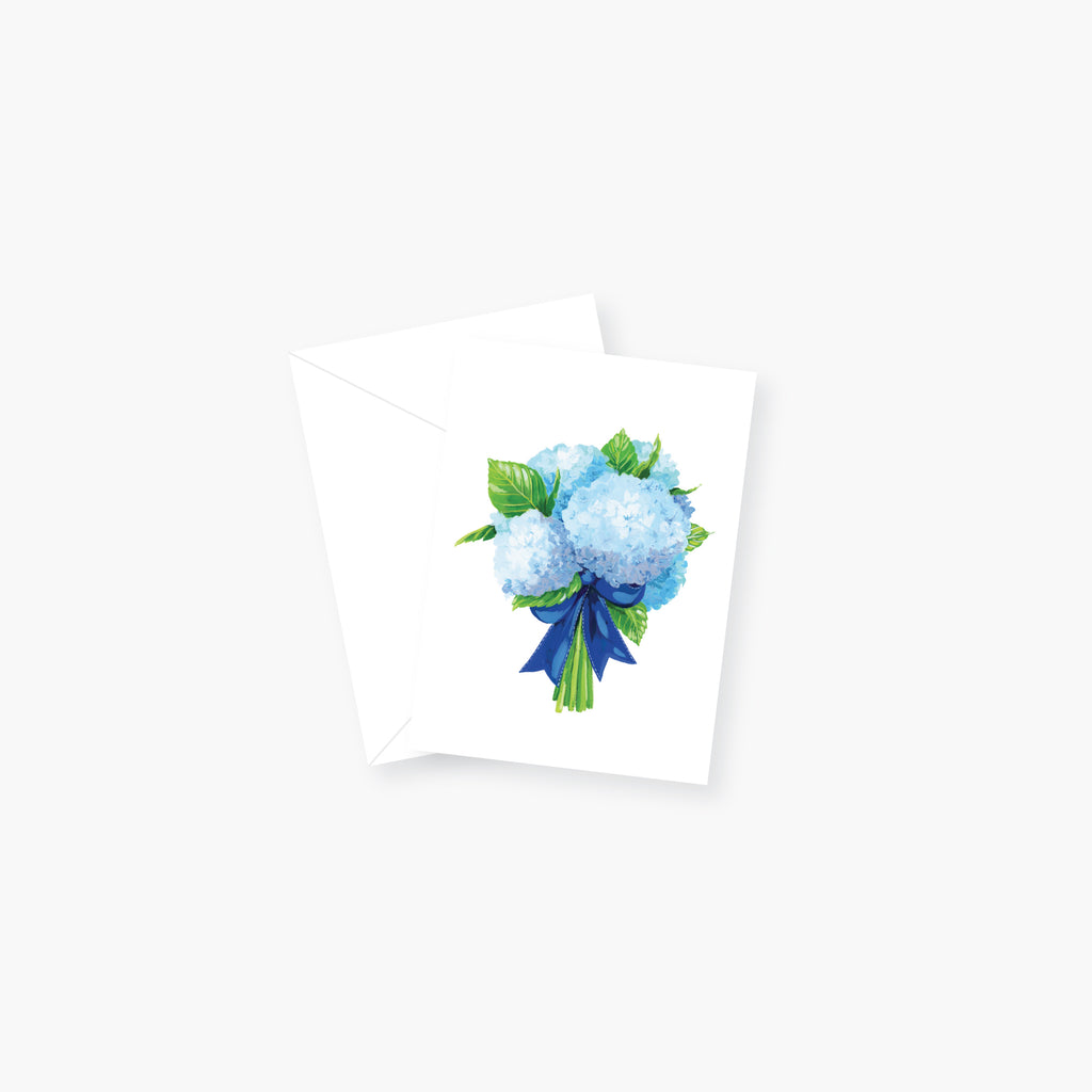Hydrangea Bouquet Enclosure Card