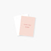 Love You More Enclosure Card