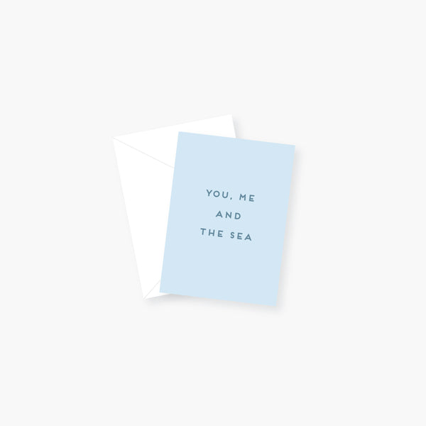 You me and the Sea Enclosure Card