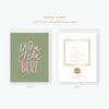 you da' best thank you card