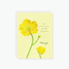 little things buttercup Thank You Card