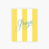 Grazie Thank you card