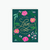 the one I love valentine's day card