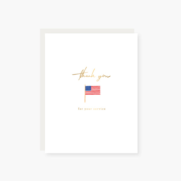 thank you veterans day card