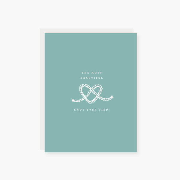 Most beautiful Knot Wedding Card