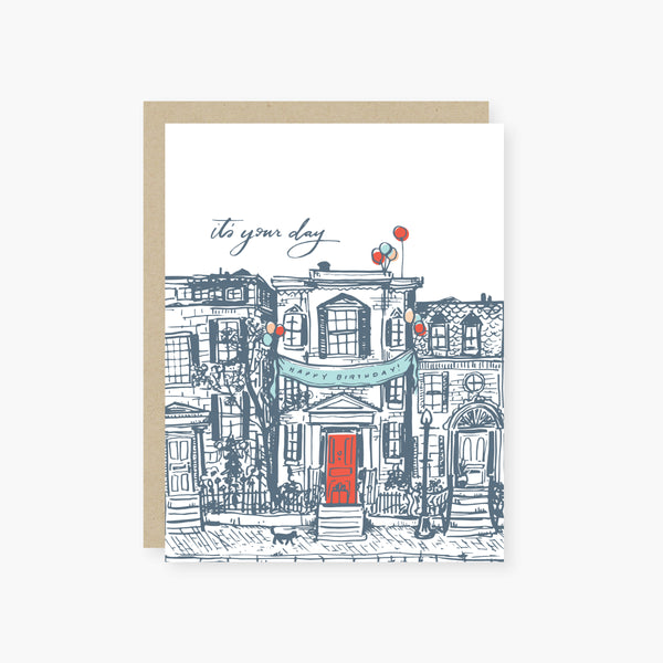it's your day brownstone birthday card