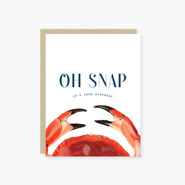 Oh Snap it's your birthday! Birthday card